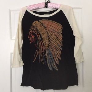 Ralph Lauren Native American print t-shirt